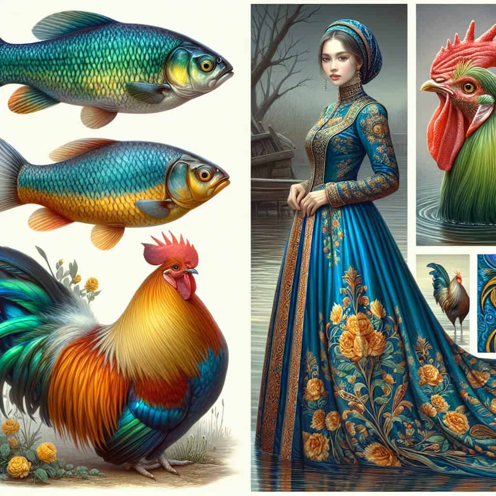 Рыбы-Петух: Женщина с ярким характером и тонкой душой